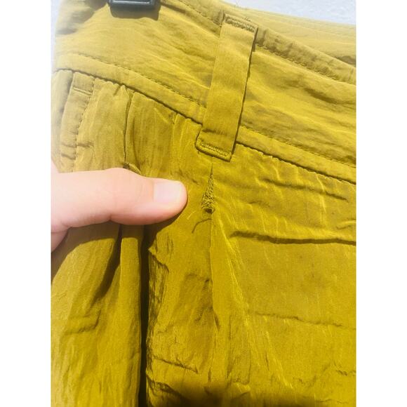 MADEWELL Women's Green Loose Fitting Drapey Wide-Leg Cargo Pants Size 4 - Picture 11 of 11